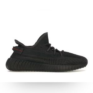 Black static yeezy